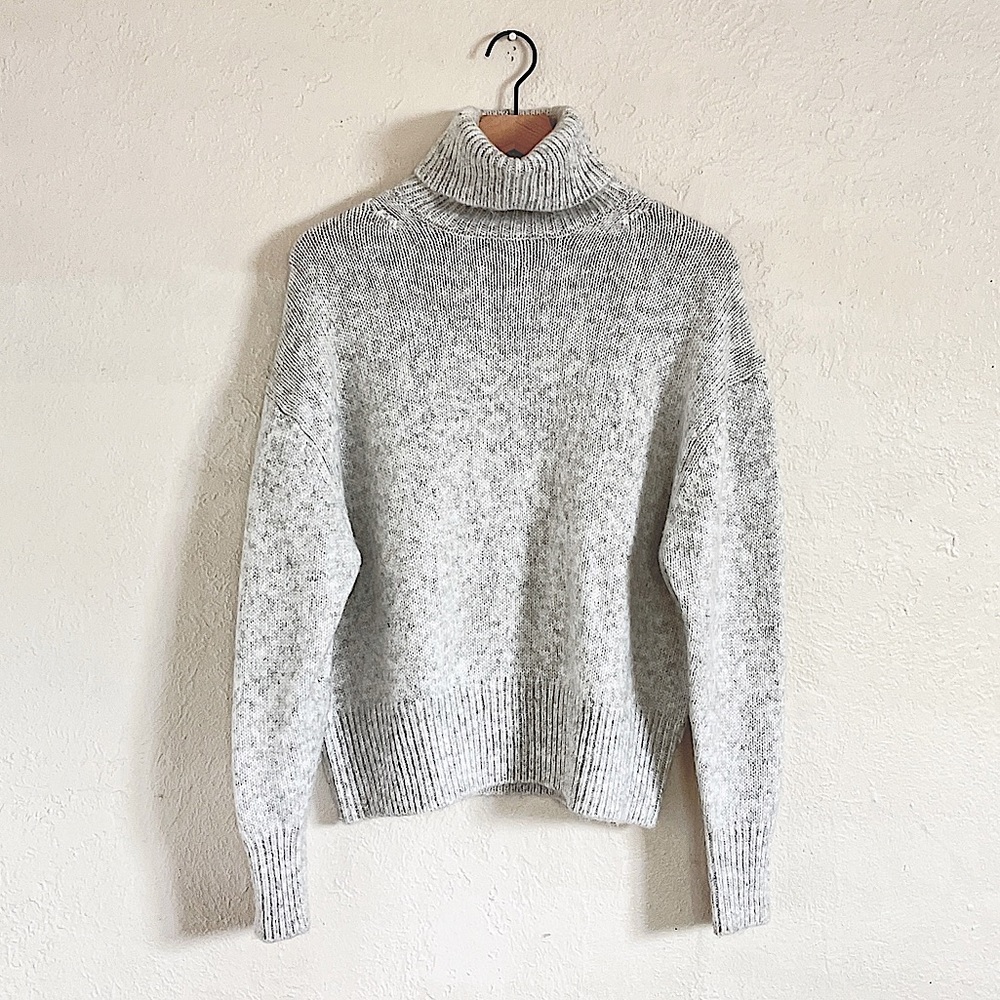Zara High Collar Knit Sweater